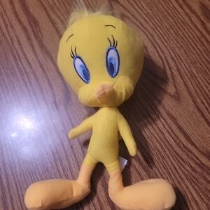 The Looney Tunes Show Tweety Bird Plush 12" Toy Factory 2016 Warner Bros